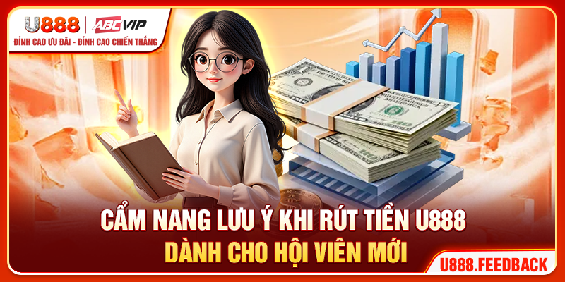 Cẩm nang lưu ý khi rút tiền U888 dành cho hội viên mới